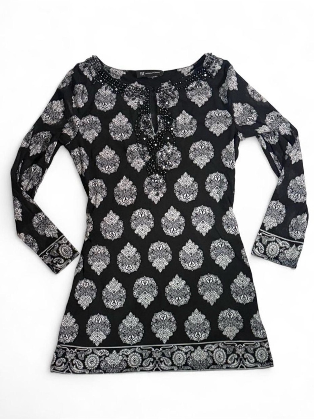 INC International Concepts Y2K Paisley Top